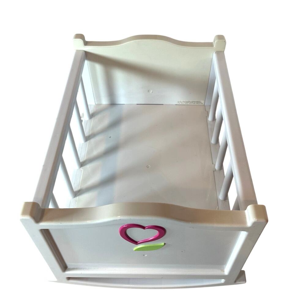 Corolle Baby Doll Cradle W9017 White Plastic Mon Premier Bebe
